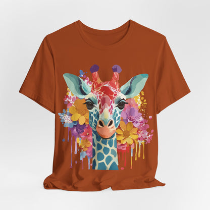 Shirt with Animals | Giraffe Printify