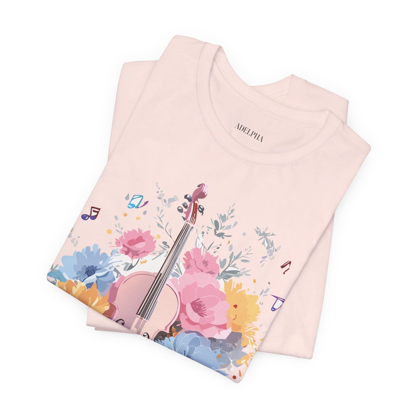 Natural Cotton Tee Shirt - Music collection