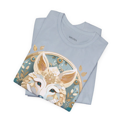 Natural Cotton Tee Shirt - Medallion Collection Printify