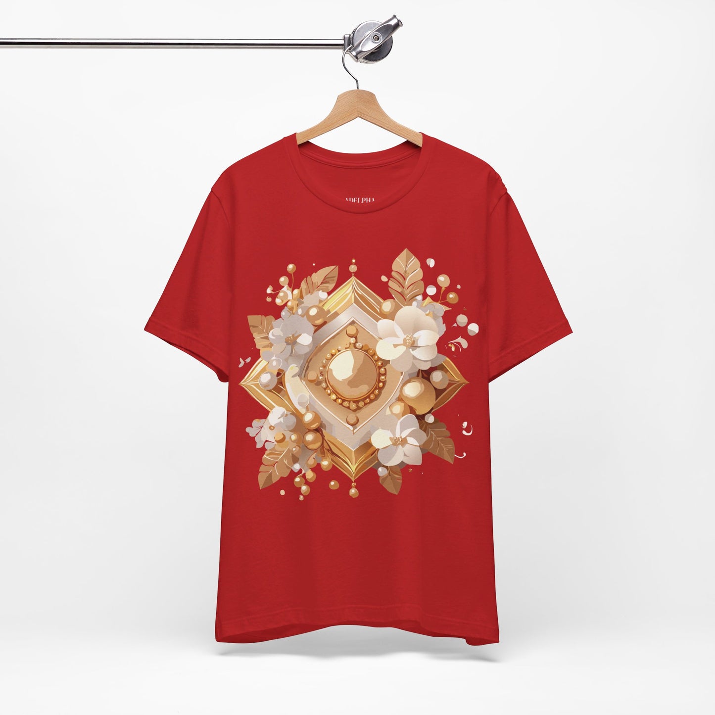 T-Shirt aus natürlicher Baumwolle – Queen Collection