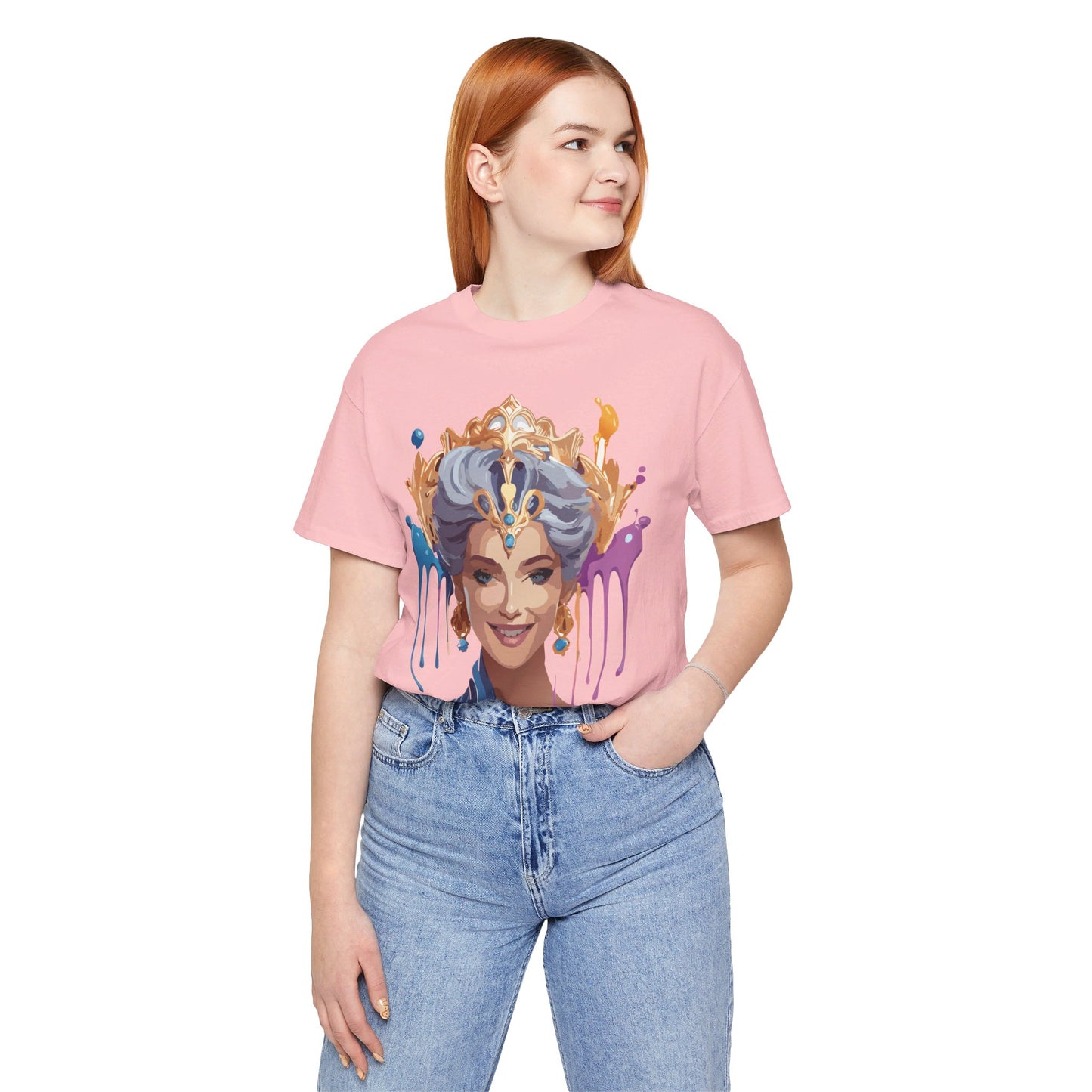 Natural Cotton Tee Shirt - Queen Collection