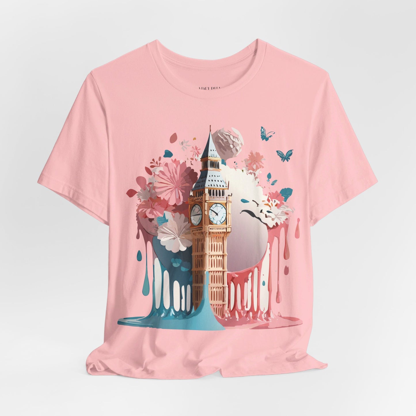 Natural Cotton Tee Shirt - Beautiful Places Collection - London