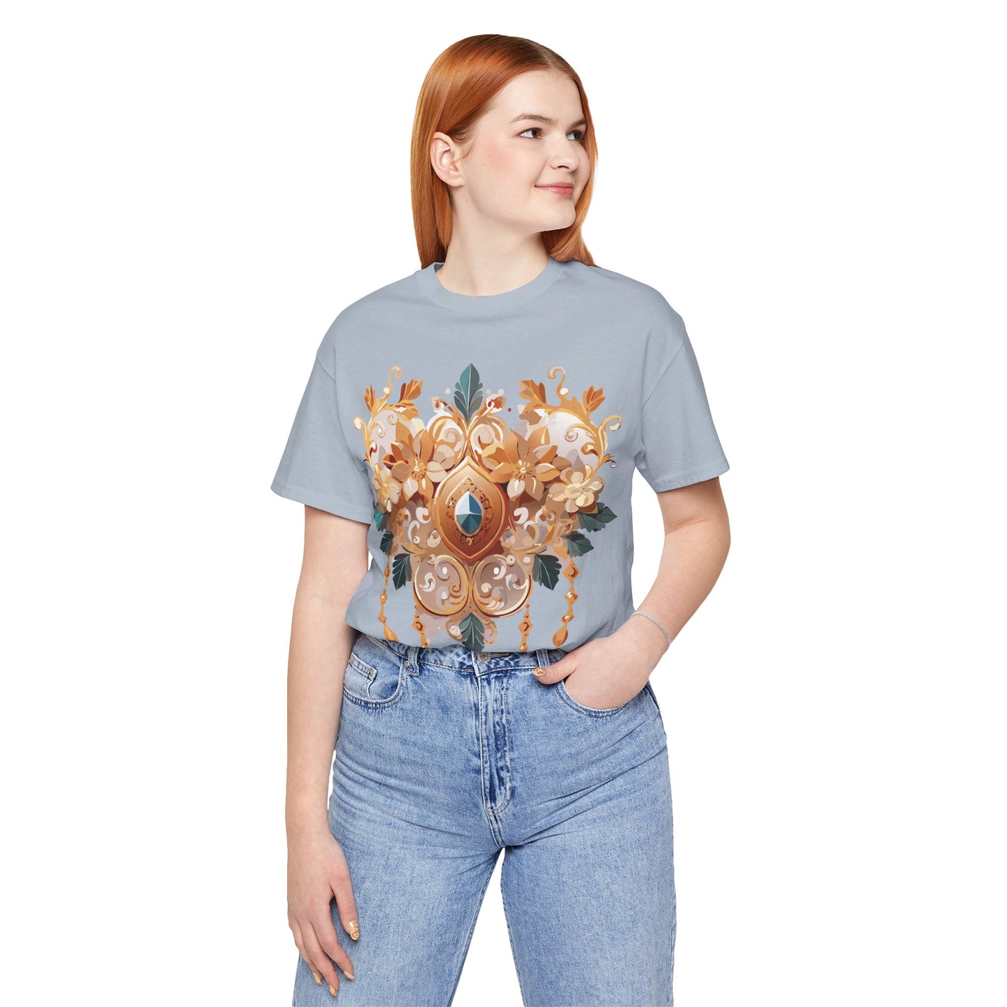 T-Shirt aus natürlicher Baumwolle – Queen Collection