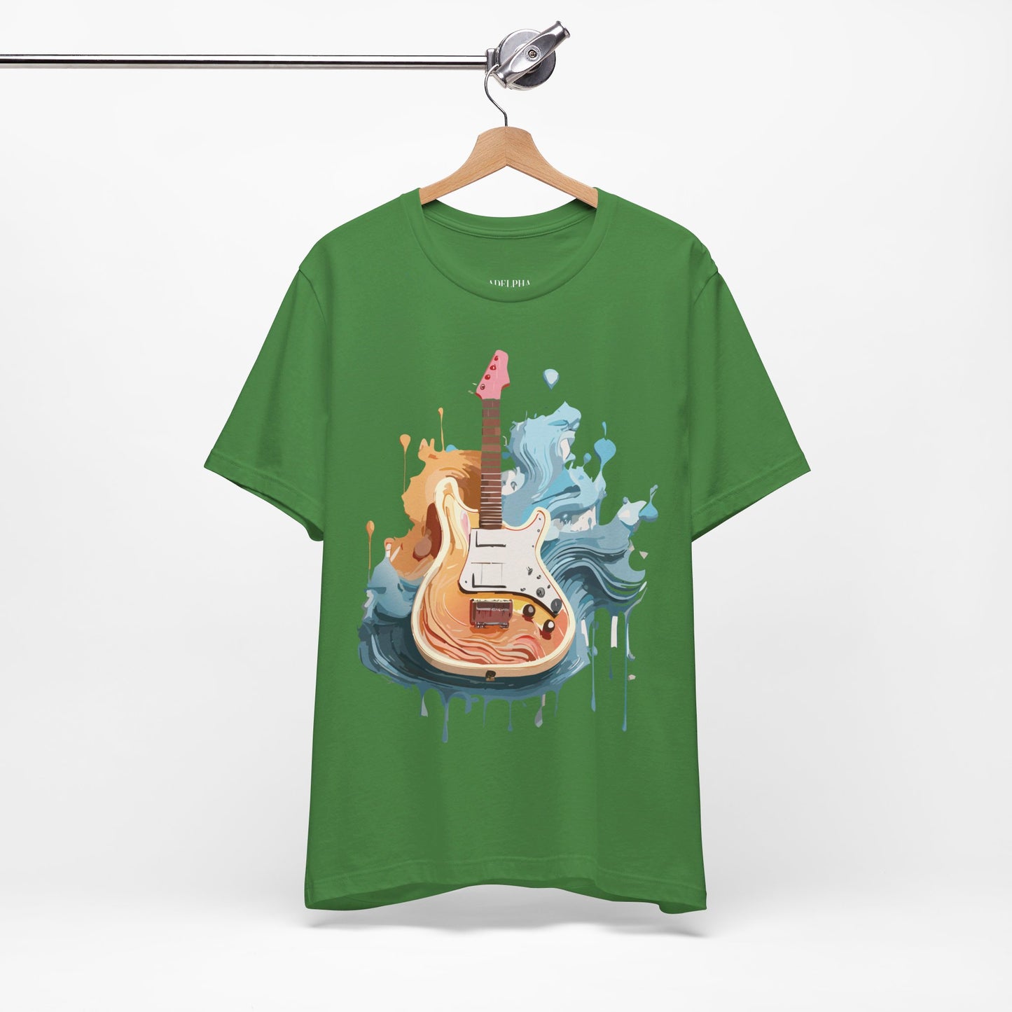 T-Shirt aus natürlicher Baumwolle – Musikkollektion