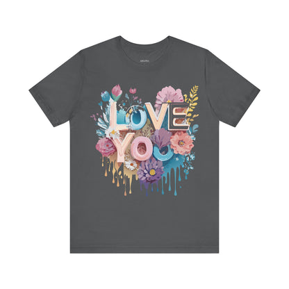 Natural Cotton Tee Shirt - Love Story Collection Printify