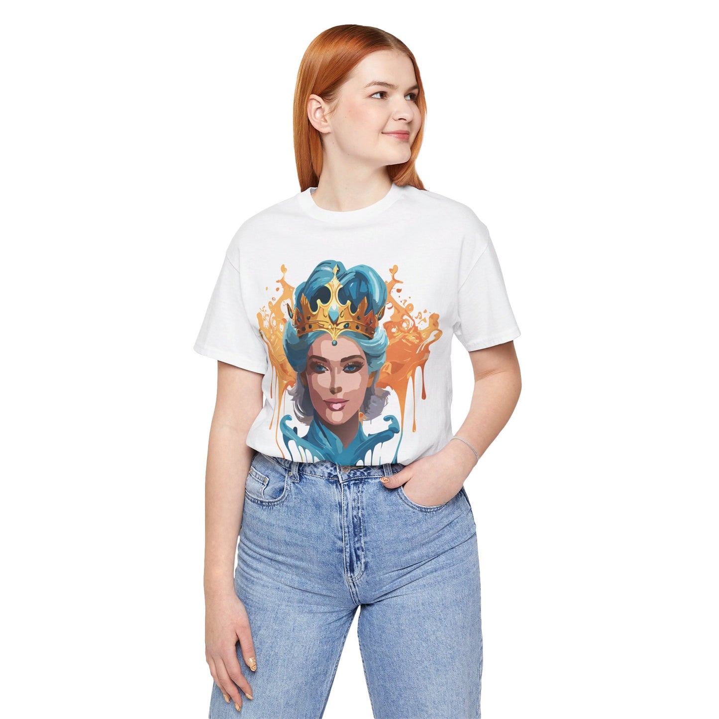 Natural Cotton Tee Shirt - Queen Collection