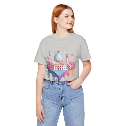 Natural Cotton Tee Shirt - Beautiful Places Collection - Venice Printify