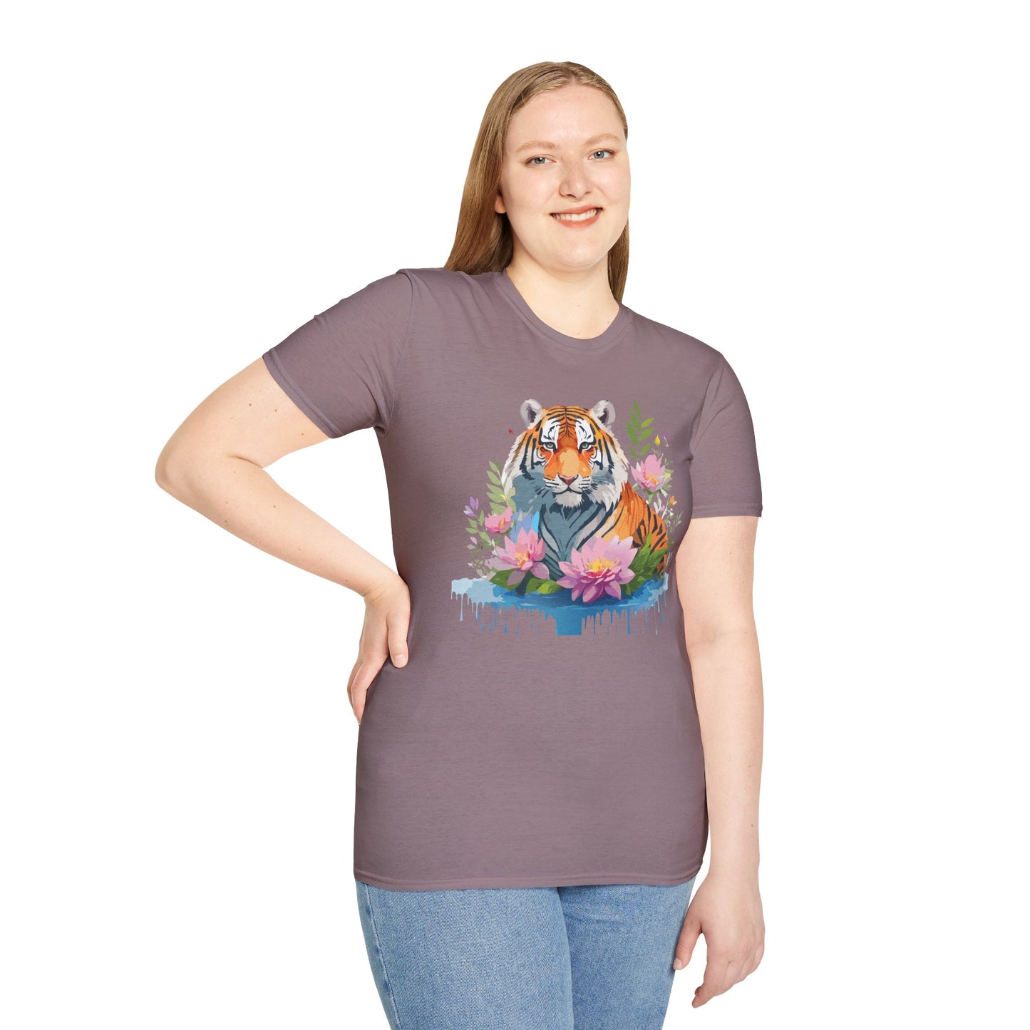 Tiger Shirt, Shirt with Tiger, Animal Tee, Shirt with Animals