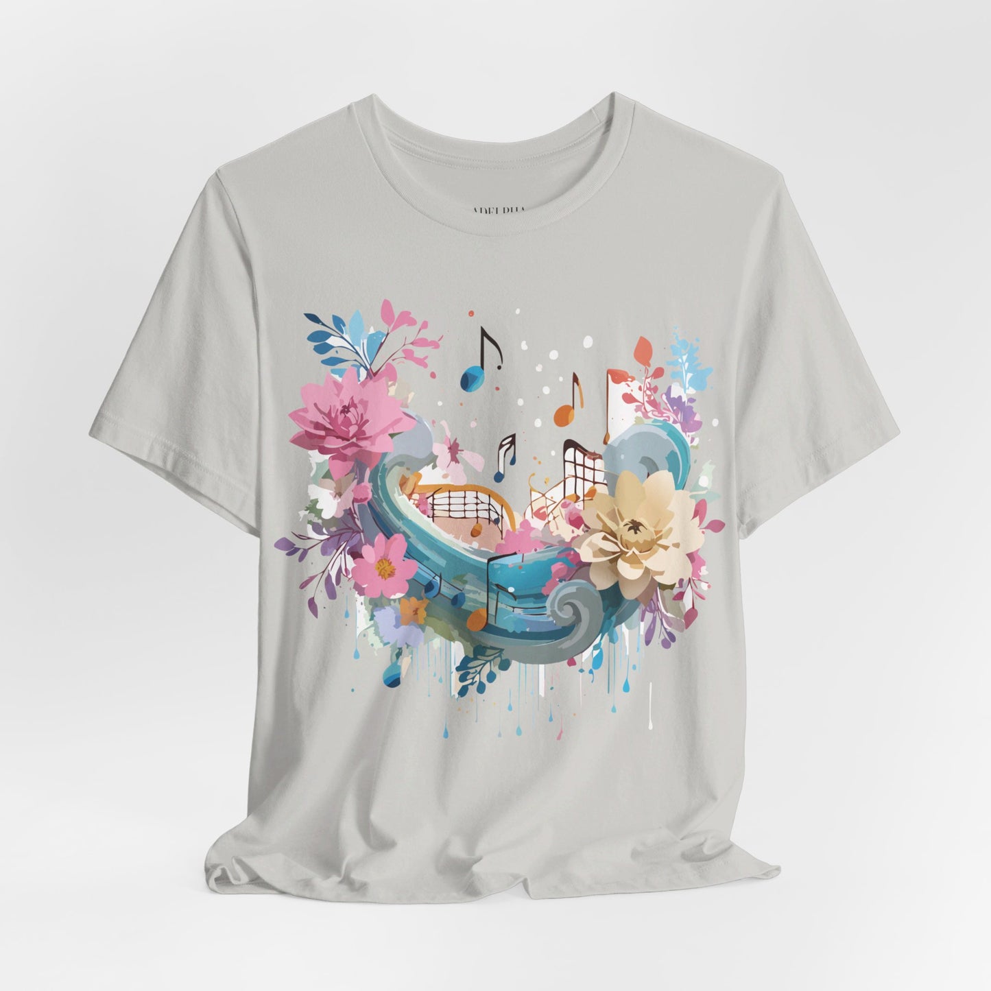 Natural Cotton Tee Shirt - Music collection