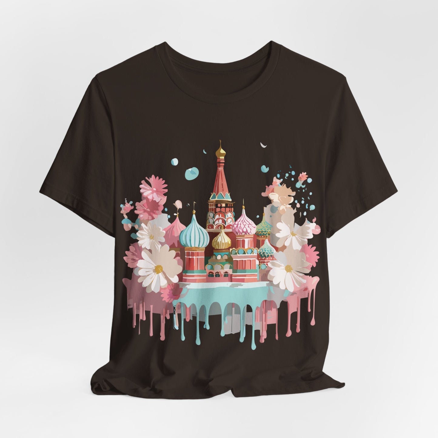 Natural Cotton Tee Shirt - Beautiful Places Collection - Moscow