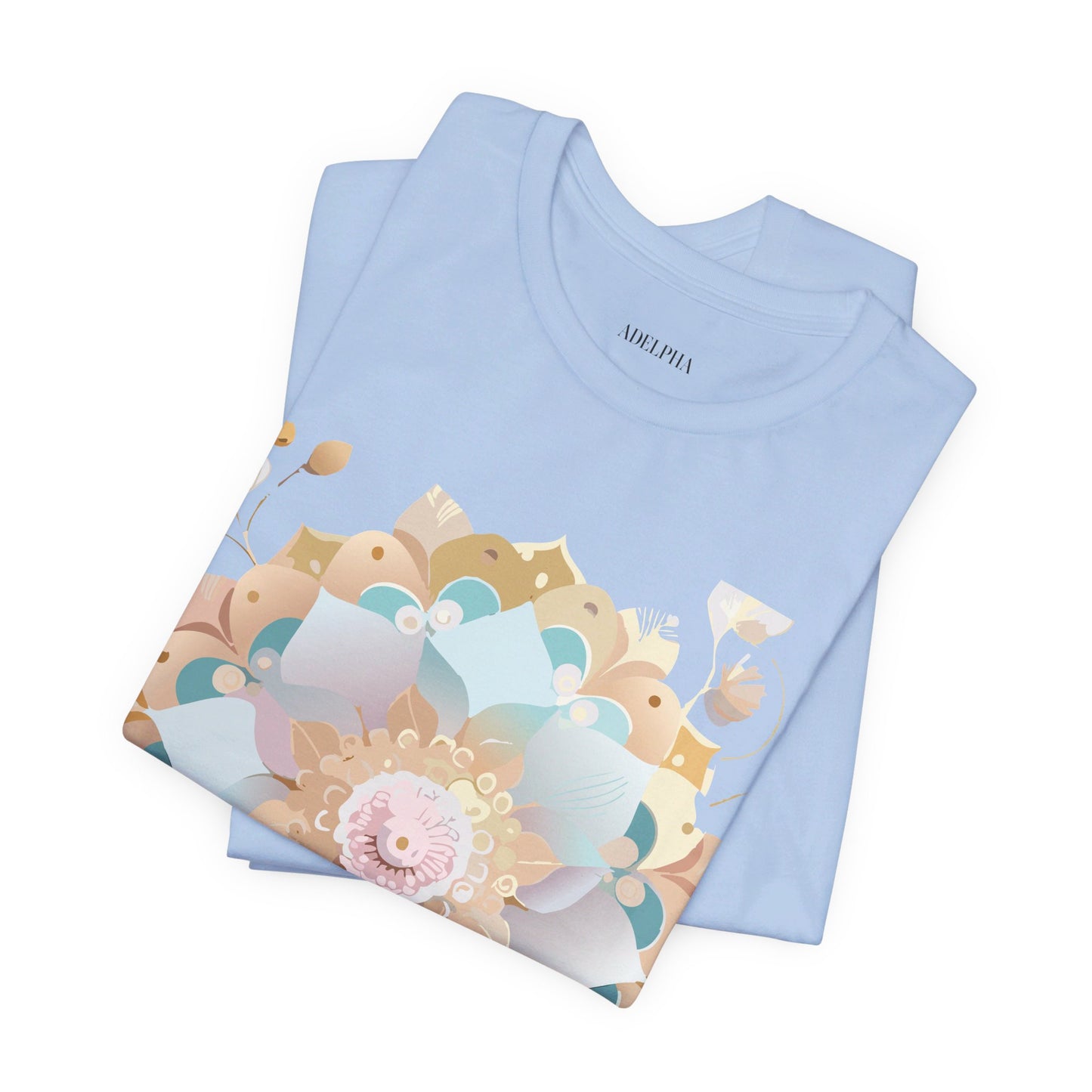 T-shirt en coton naturel - Collection Médaillon