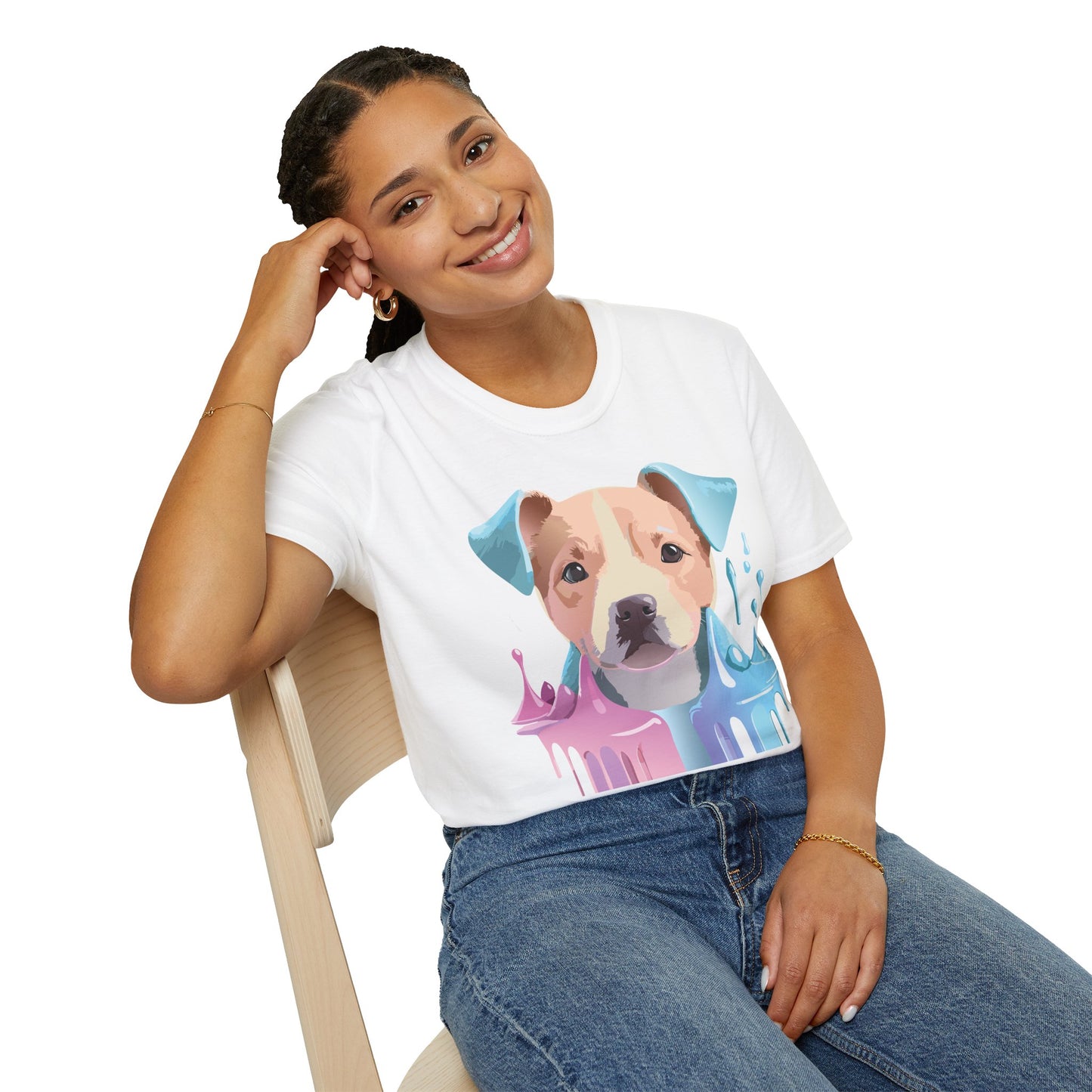 Dog Shirt, Shirt with Dog, Animal Tee, Shirt with Animals