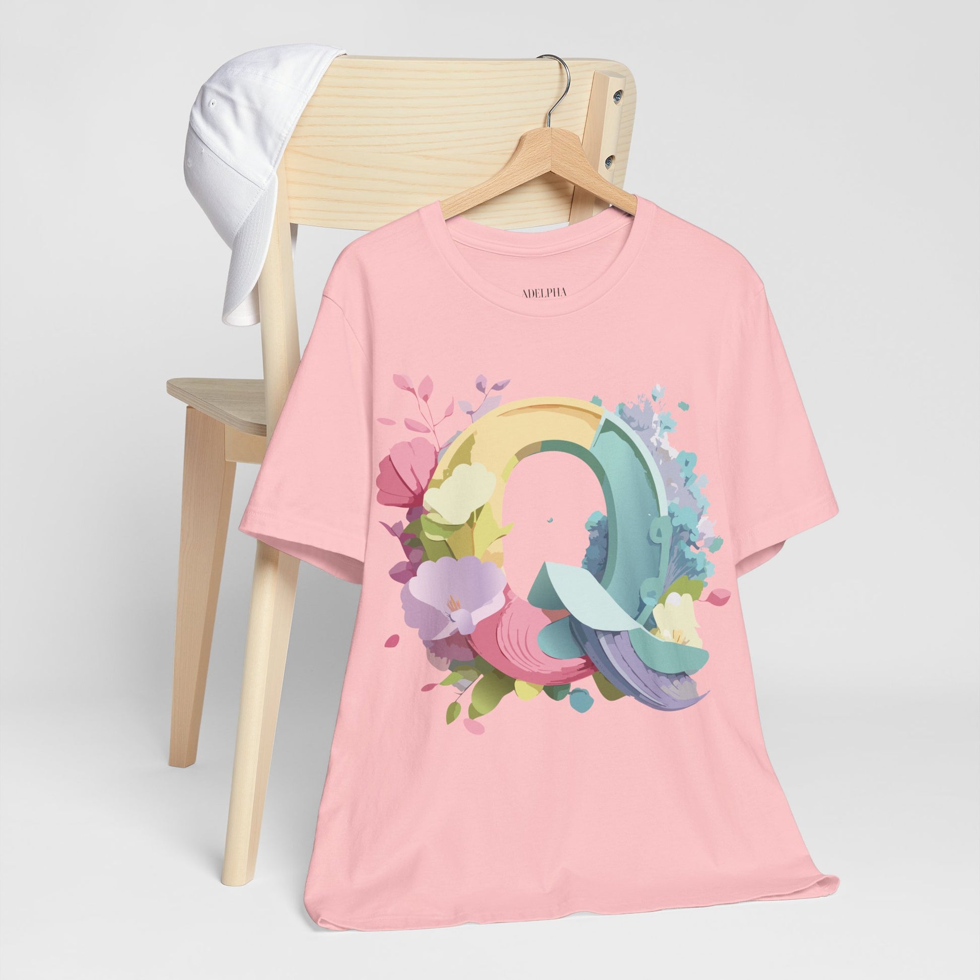 Letter Shirt, Letter Q Shirt - ADELPHA