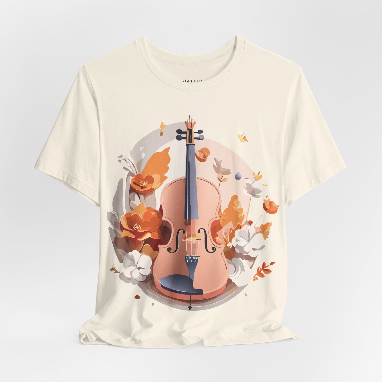 T-shirt en coton naturel - Collection Musique