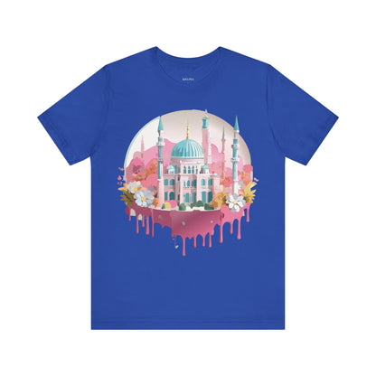 Natural Cotton Tee Shirt - Istanbul, Turkey Printify