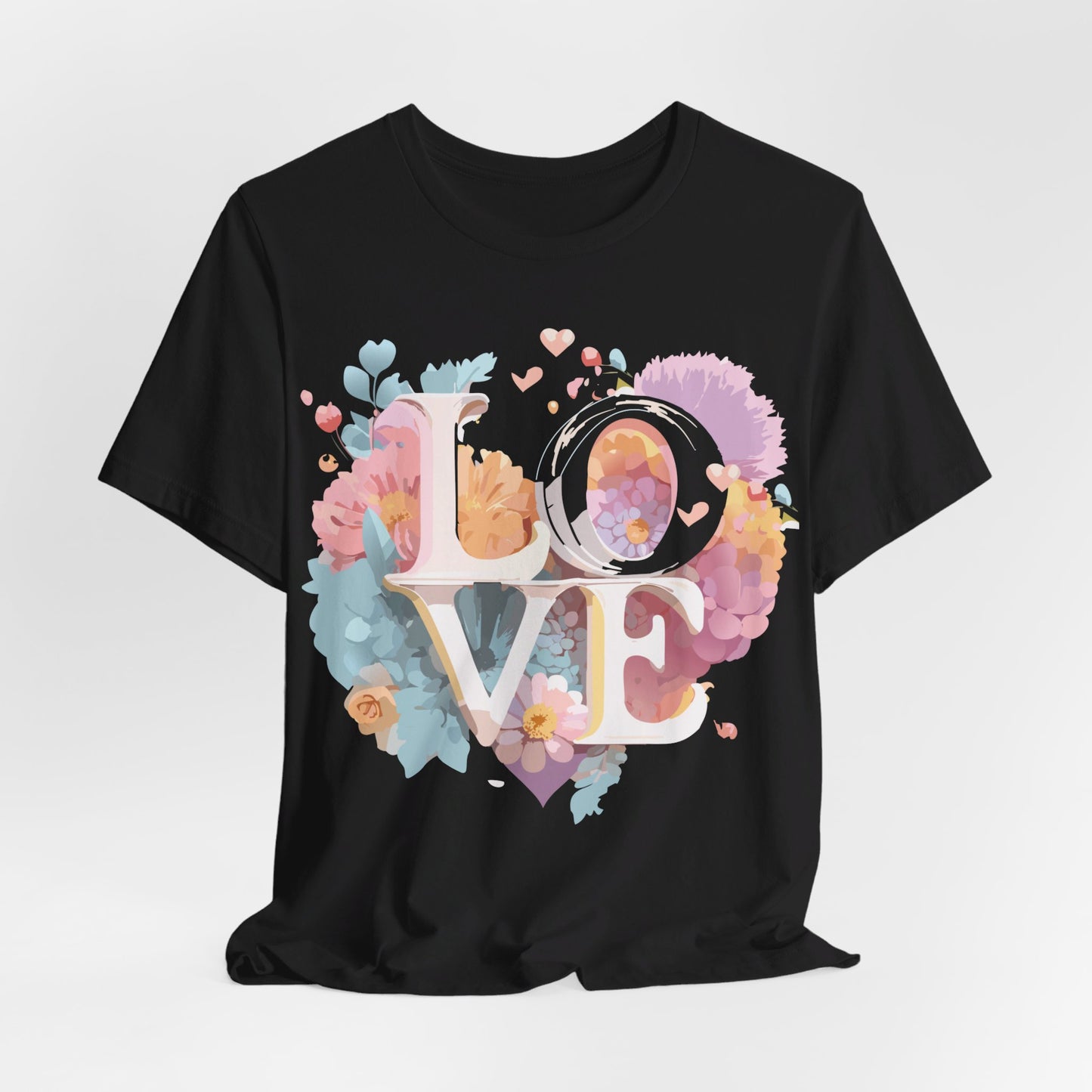 T-Shirt aus natürlicher Baumwolle – Love Story Collection