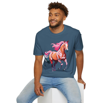 Horse Shirt Gildan Softstyle Tee Unisex 100 Percent Ring Spun Cotton
