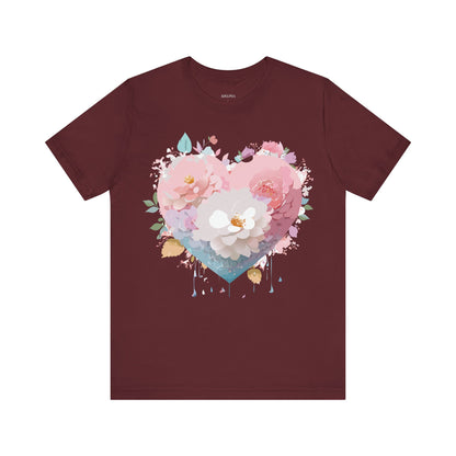 Natural Cotton Tee Shirt - Love Story Collection Printify