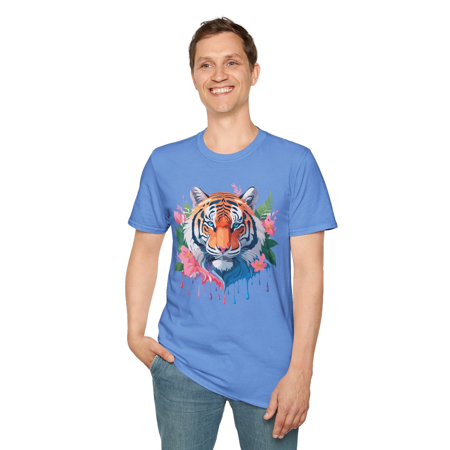 Tiger Shirt, Shirt with Tiger, Animal Tee, Shirt with Animals