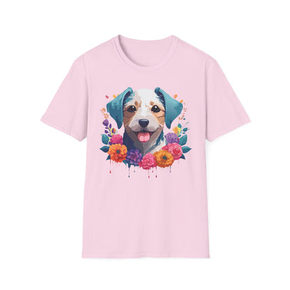 Dog Shirt Unisex Animal Tee Softstyle 64000 Gildan RingSpun Cotton