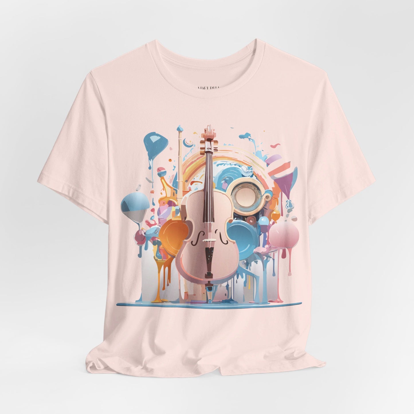 Natural Cotton Tee Shirt - Music collection