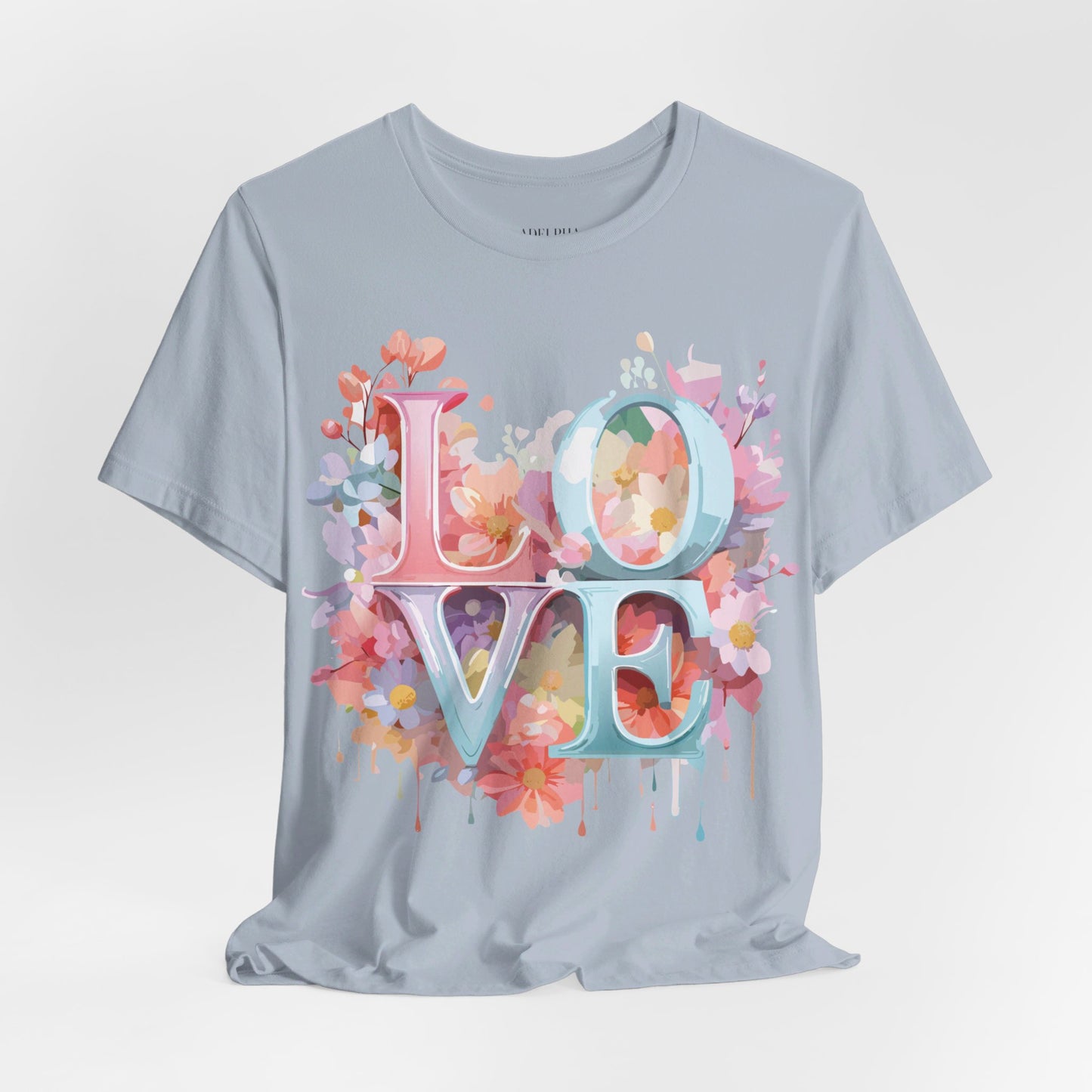 T-Shirt aus natürlicher Baumwolle – Love Story-Kollektion