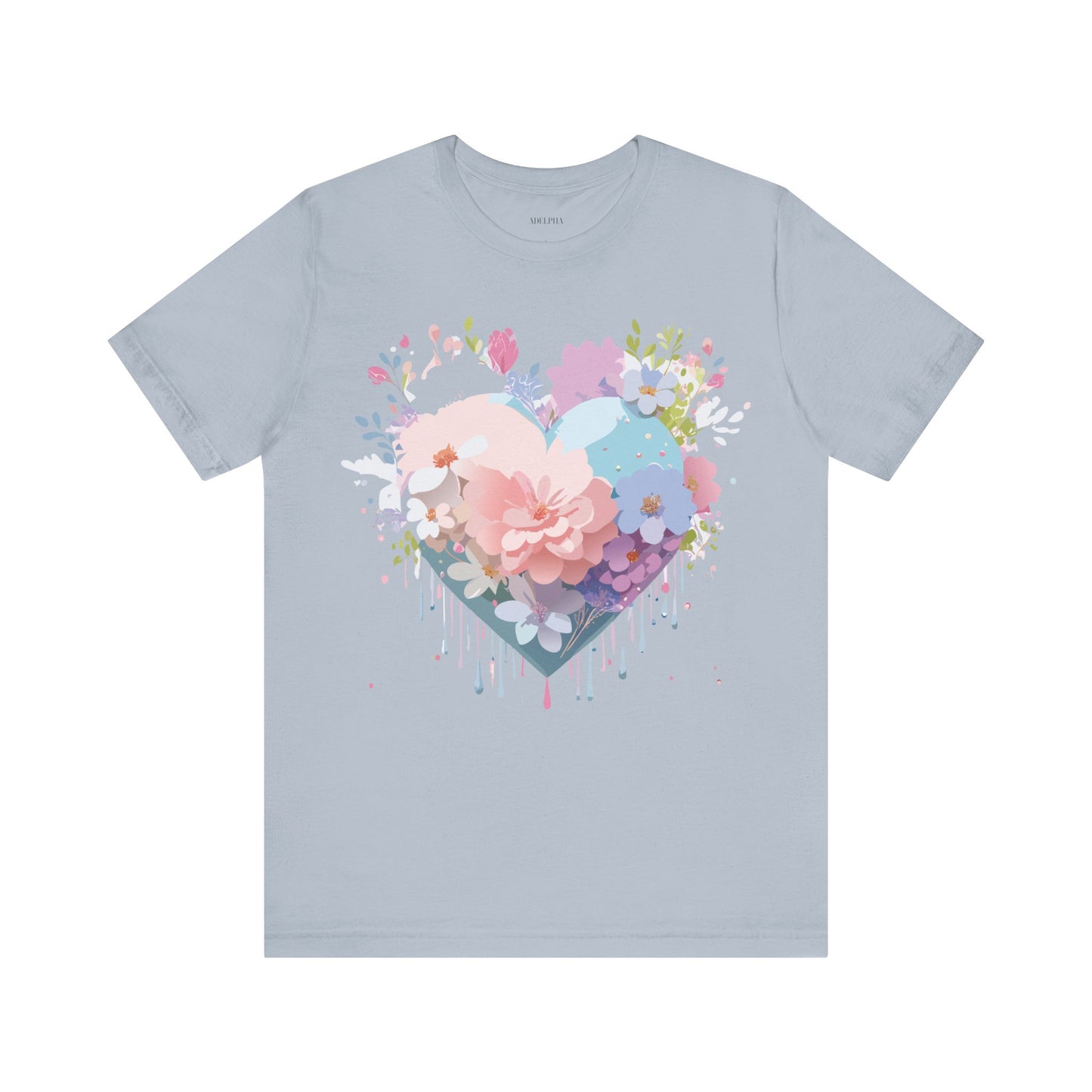 Natural Cotton Tee Shirt - Love story Collection