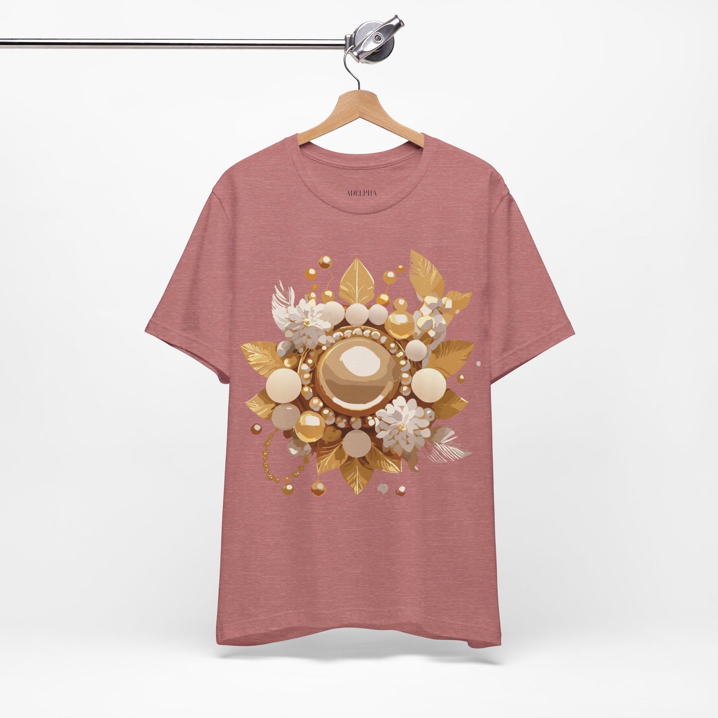 T-Shirt aus natürlicher Baumwolle – Queen Collection