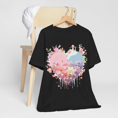 Natural Cotton Tee Shirt - Love Story Collection Printify