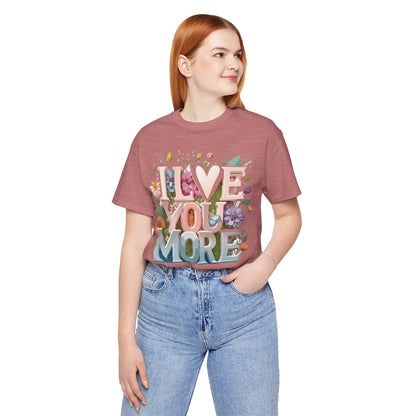 Natural Cotton Tee Shirt - Love story Collection Printify