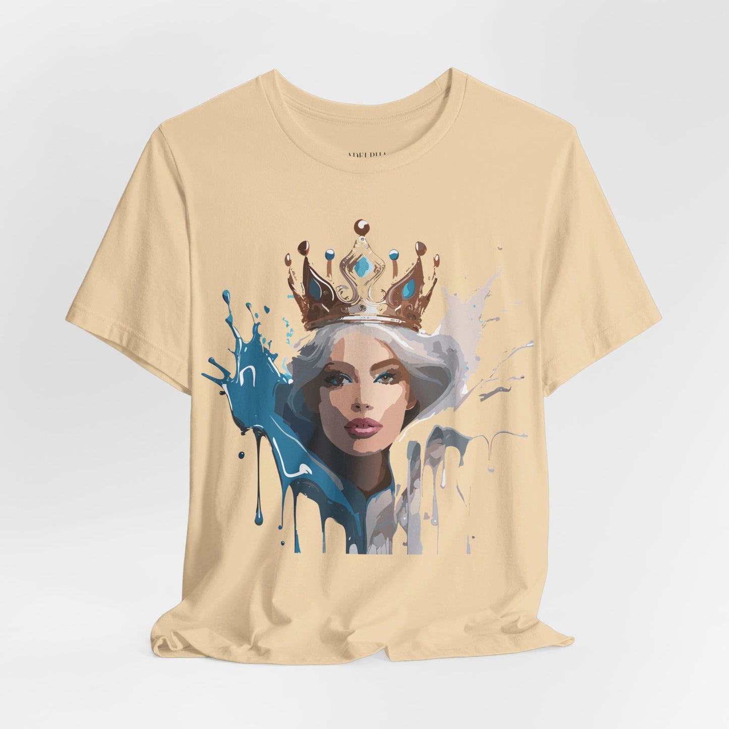 T-shirt en coton naturel - Collection Queen