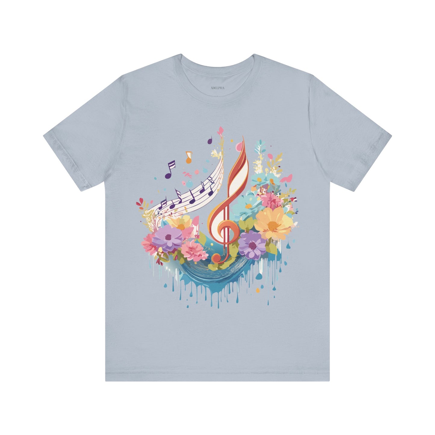 T-shirt en coton naturel - Collection Musique