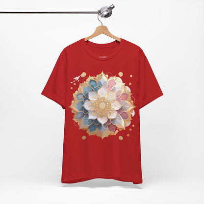 Natural Cotton Tee Shirt - Medallion Collection Printify