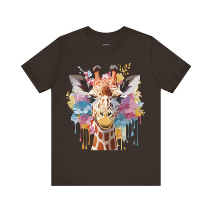 Shirt with Animals | Giraffe Printify