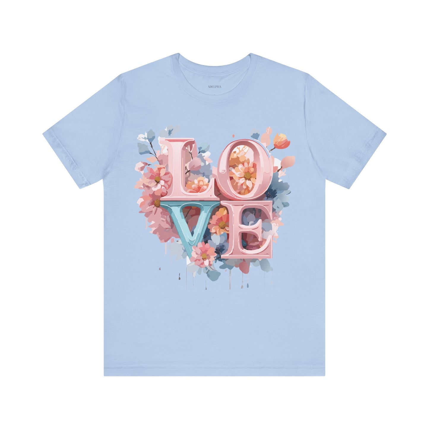 T-shirt en coton naturel - Collection Love story