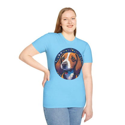 Dog Shirt Unisex Animal Tee Gildan Softstyle 64000 Short Sleeve