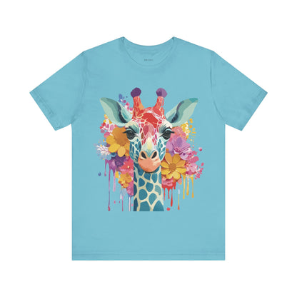 Shirt with Animals | Giraffe Printify