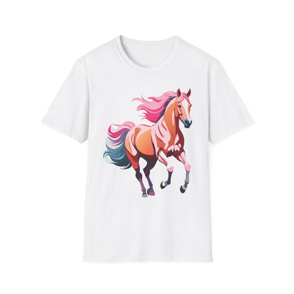 Horse Shirt Gildan Softstyle Tee Unisex 100 Percent Ring Spun Cotton
