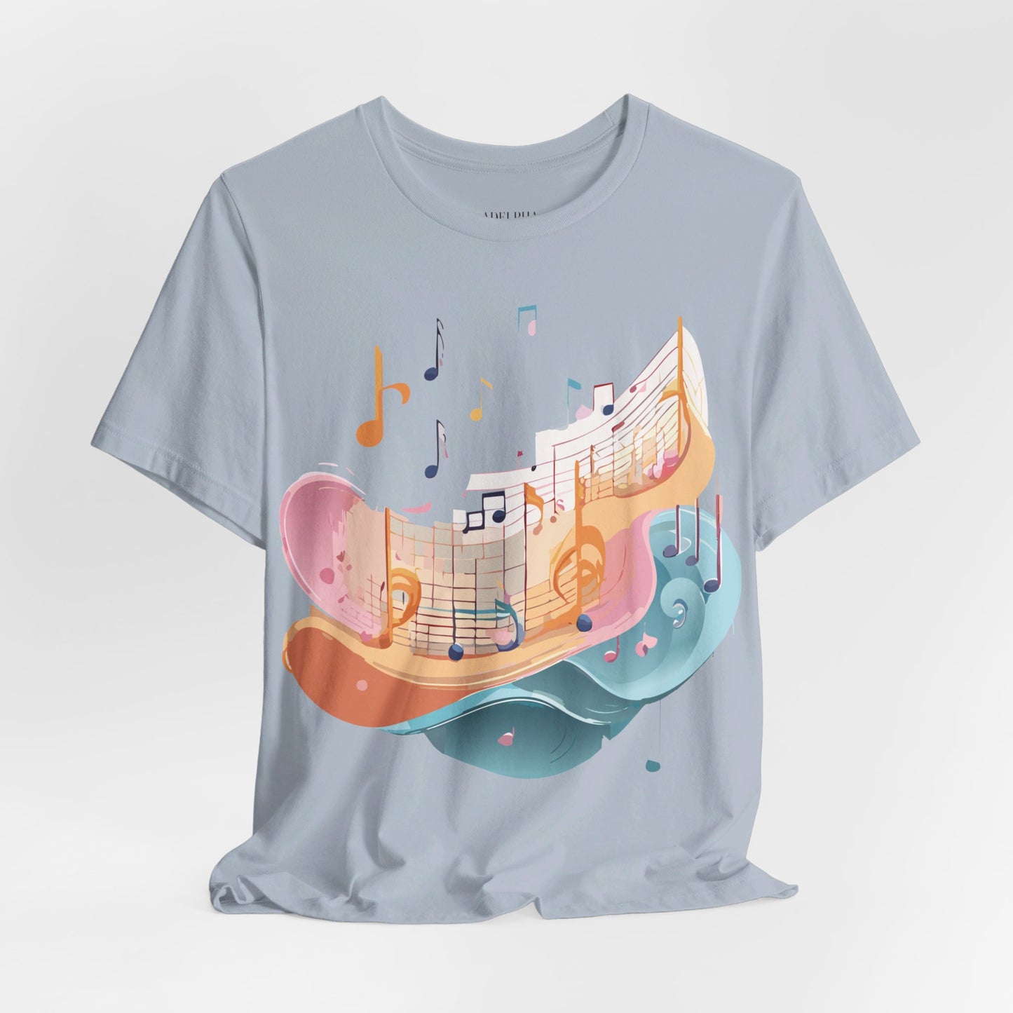 T-shirt en coton naturel - Collection Musique