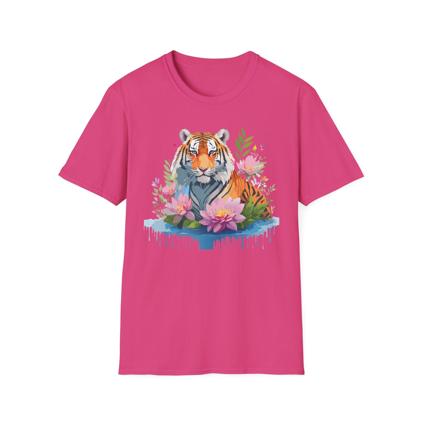 Tiger Shirt, Shirt with Tiger, Animal Tee, Shirt with Animals
