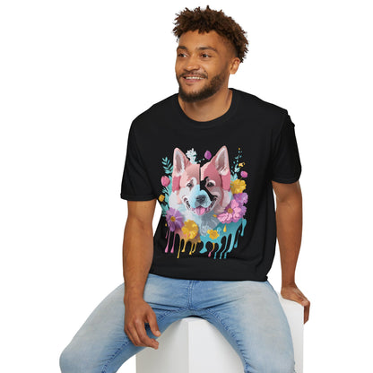 Dog Shirt Unisex Tee Softstyle Cotton Comfort for Animal Lovers