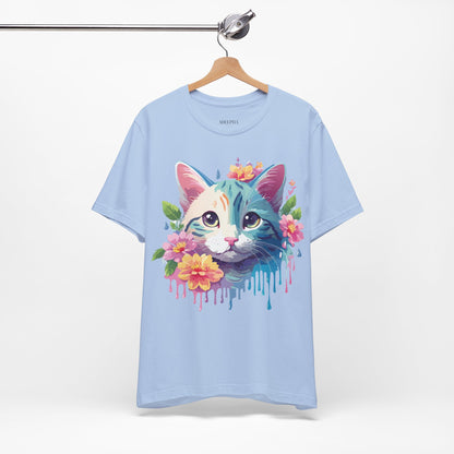 Cat Shirt, Shirt with Cat - ADELPHA