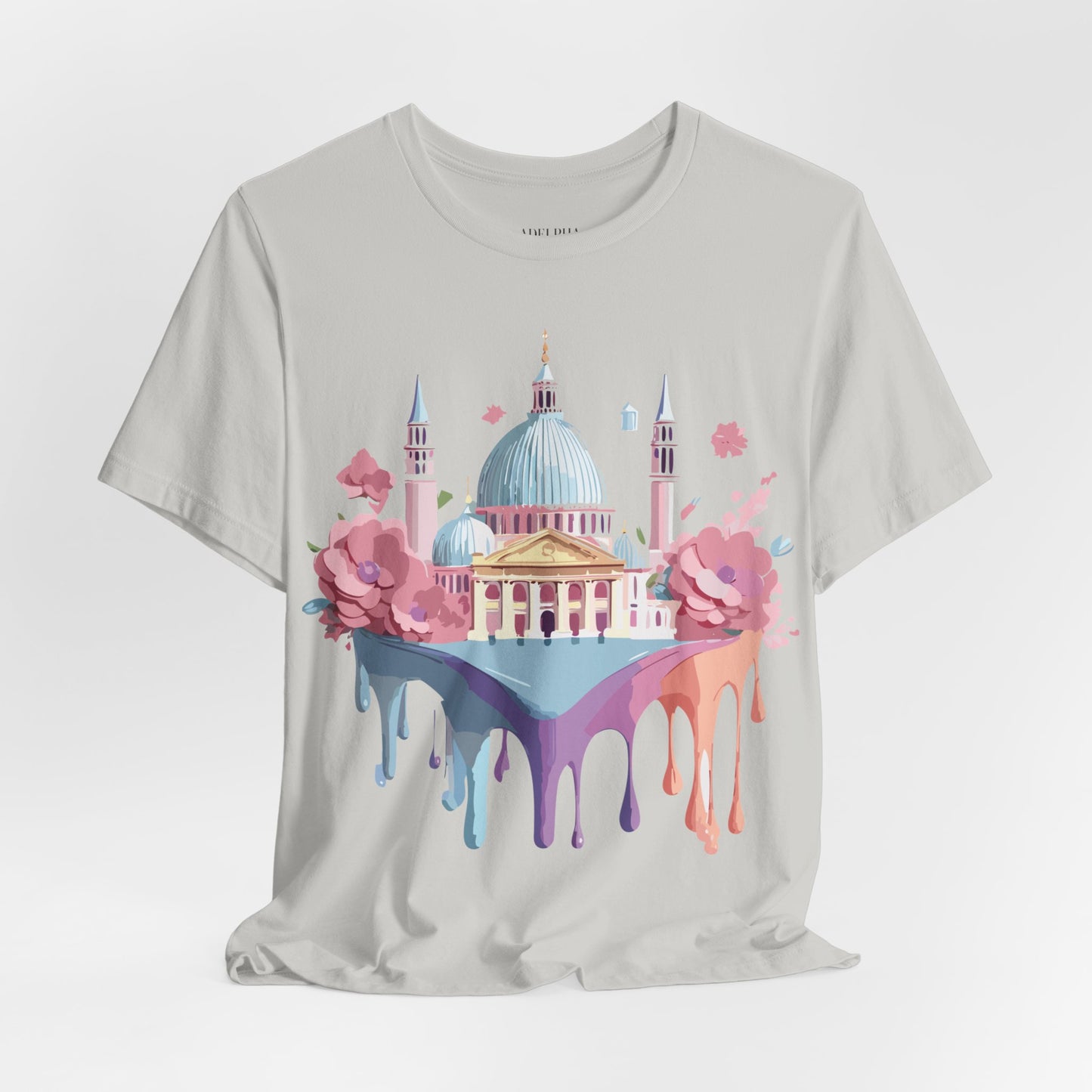 Natural Cotton Tee Shirt - Beautiful Places Collection - Venice