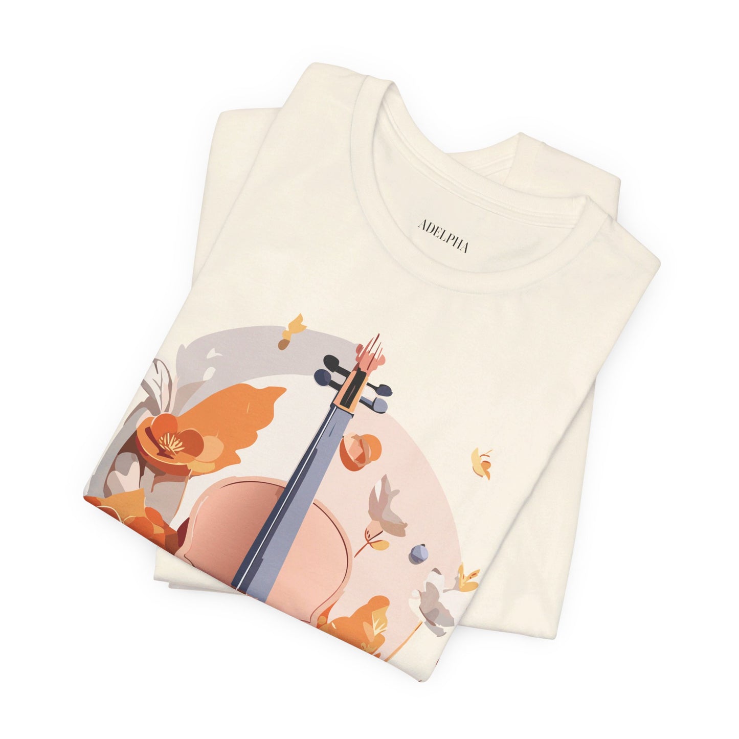 T-shirt en coton naturel - Collection Musique