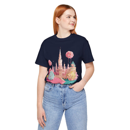 Natural Cotton Tee Shirt - Beautiful Places Collection - Vienna Printify