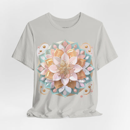 Natural Cotton Tee Shirt - Medallion Collection Printify