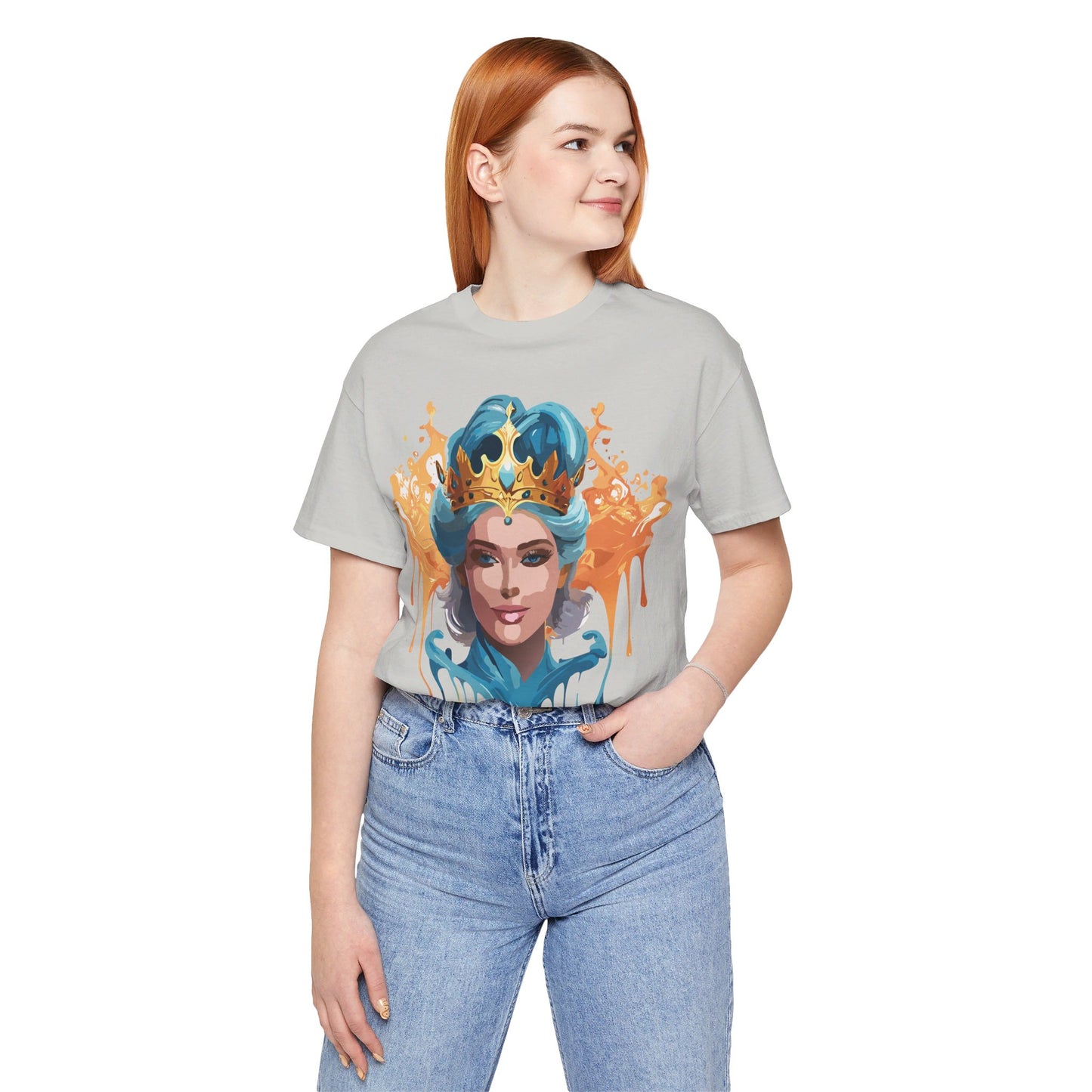 Natural Cotton Tee Shirt - Queen Collection