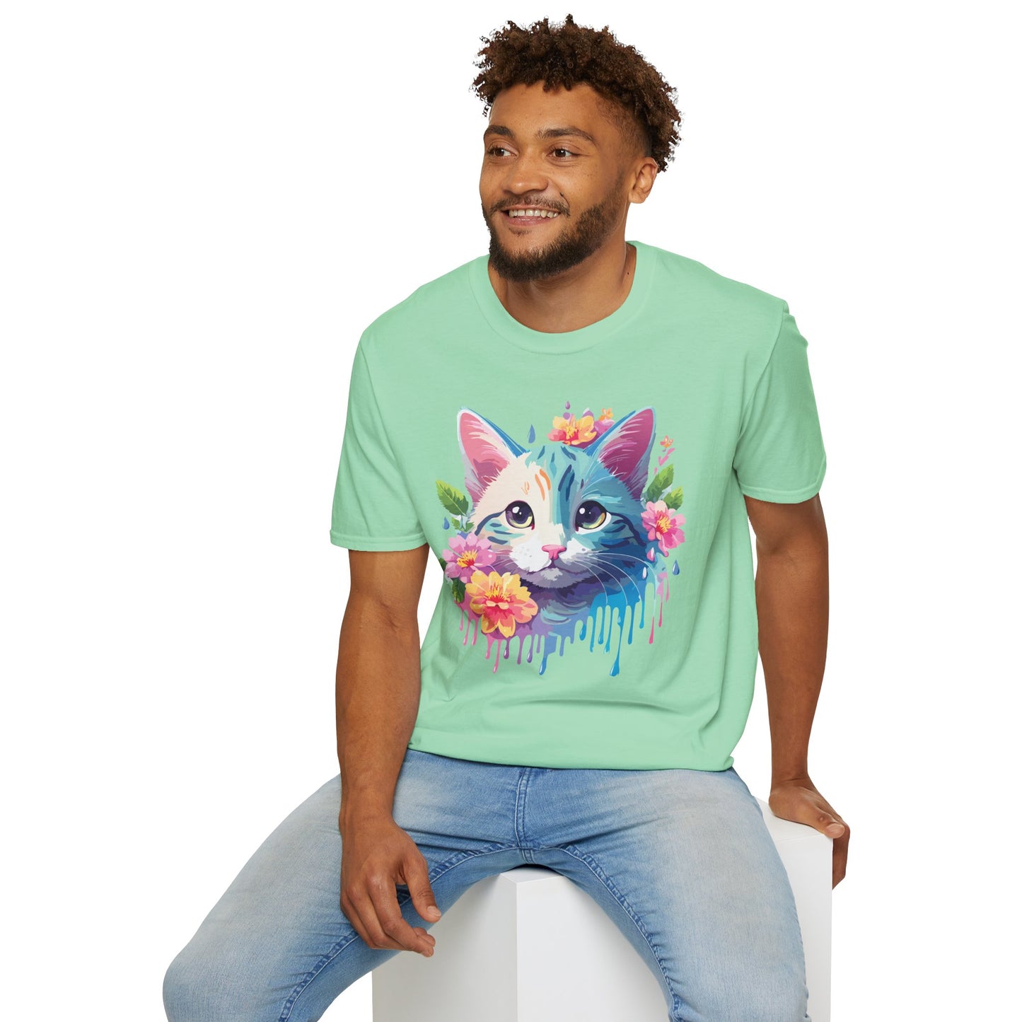 Cat Shirt, Shirt with Cat, Cats Tee, Kitten Tee