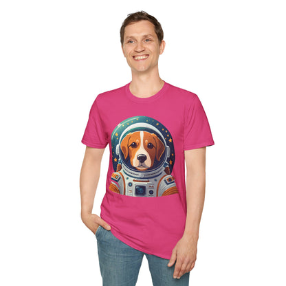 Dog Shirt Unisex Animal Print Tee Softstyle Short Sleeve Tee