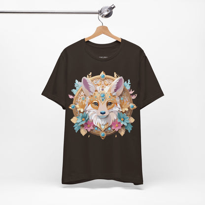Natural Cotton Tee Shirt - Medallion Collection Printify